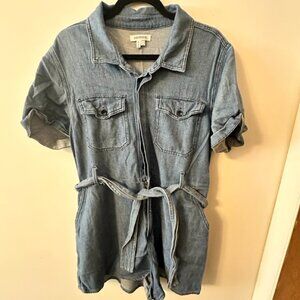 Good American Denim Romper - Size 4 aka XL